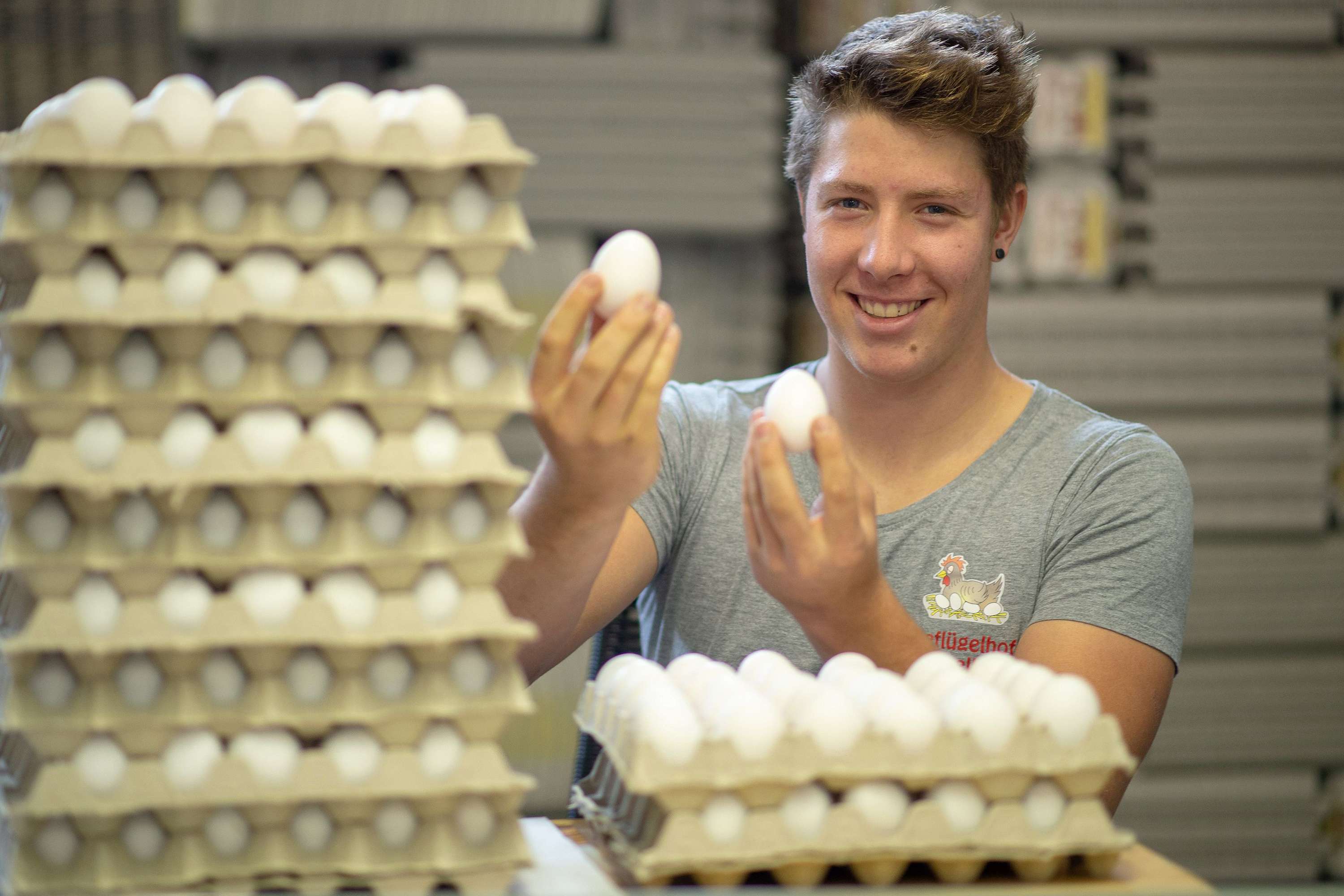 Hohe Qualitätsstandards für beste Eierqualität