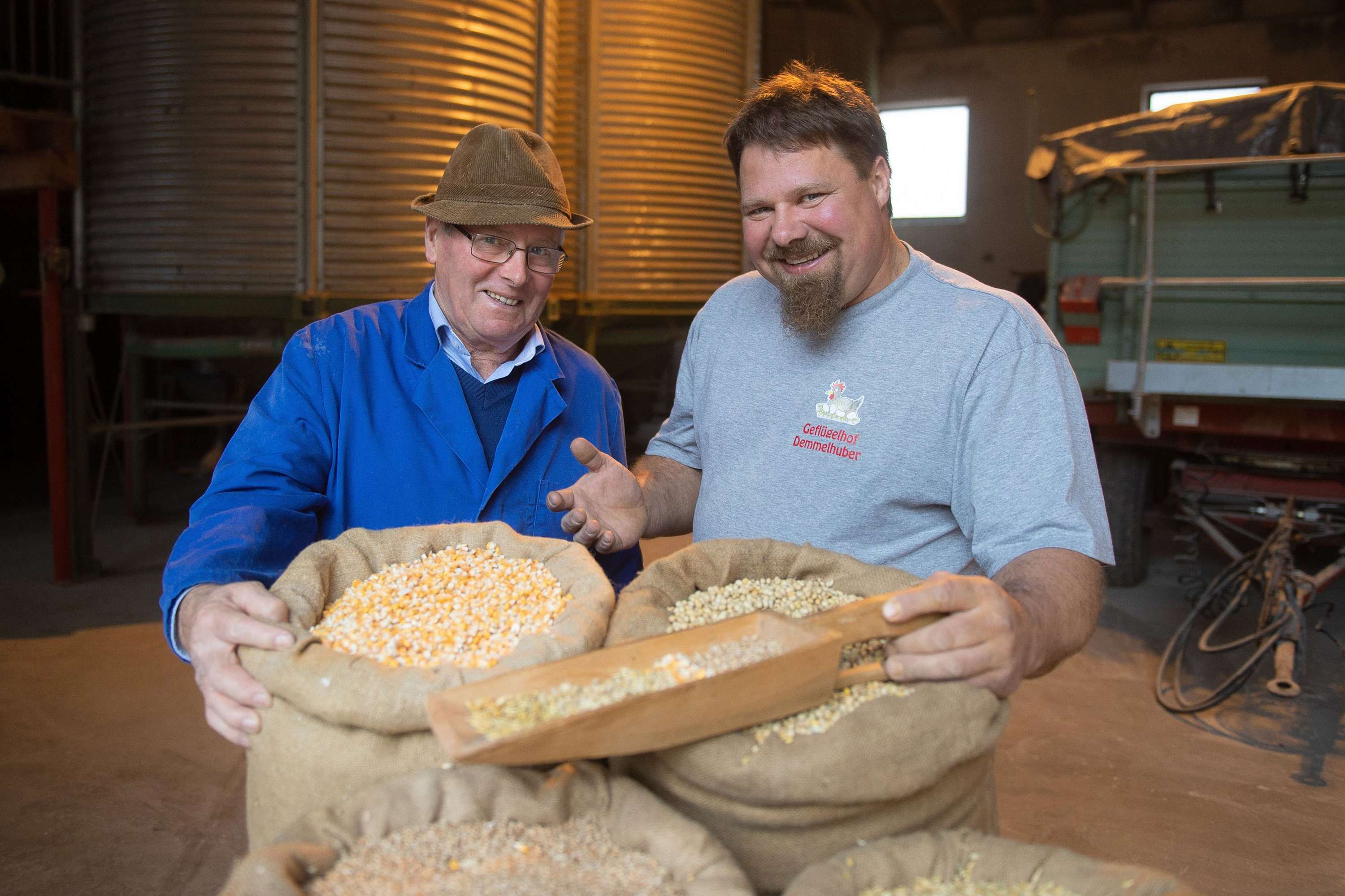 Getreide aus eigenem Anbau